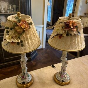 Custom Lampshades (2) by Keith James Dauphine’s Interior Design  🩷🌸🩷